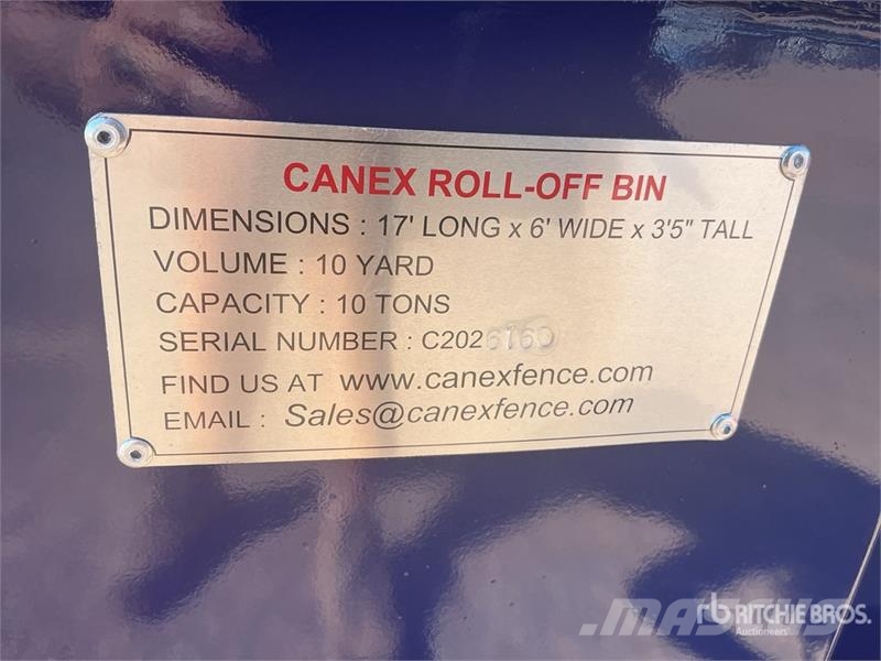 17 ft Roll-Off Container (Unused) Специални контейнери