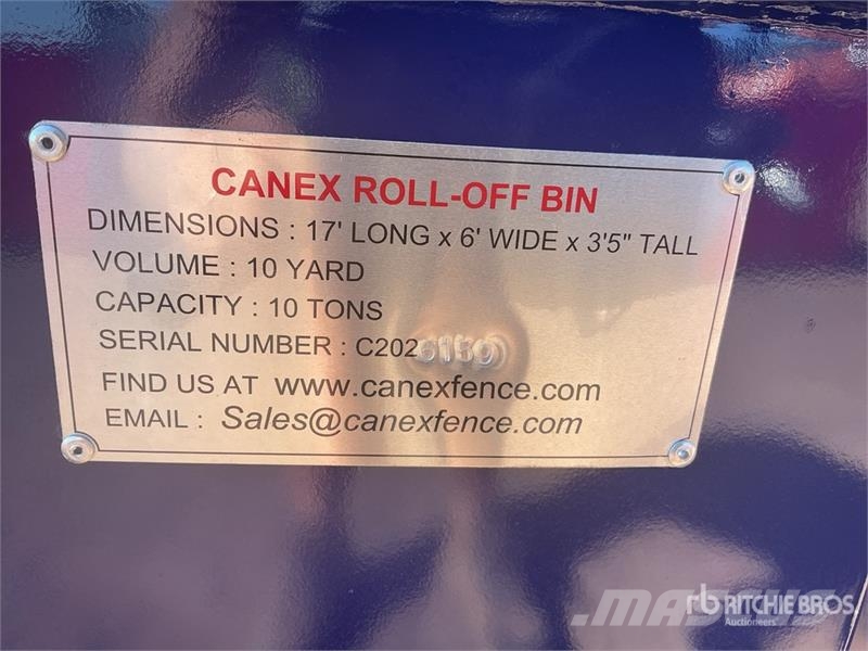 17 ft Roll-Off Container (Unused) Специални контейнери