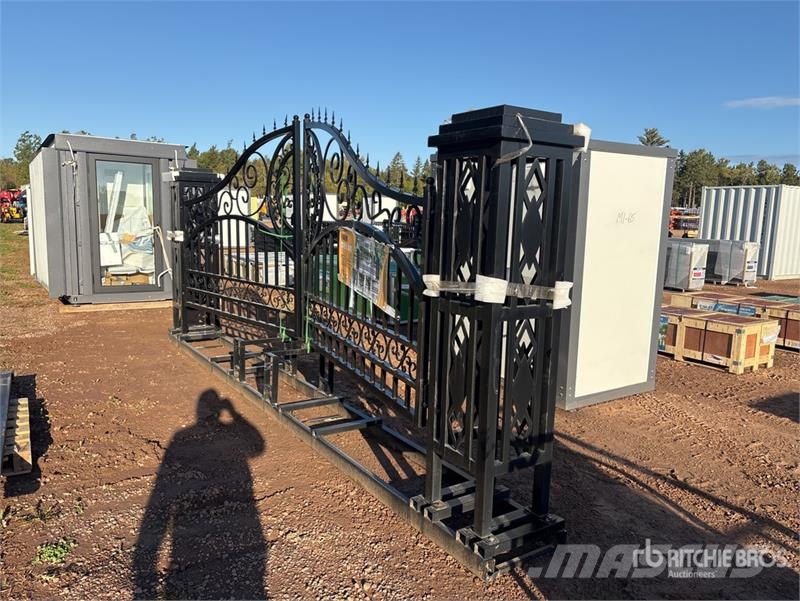 19 ft 1 in x 6 ft 8 in Wrought Iron Bi-Parting Dri Ostale poljoprivredne mašine
