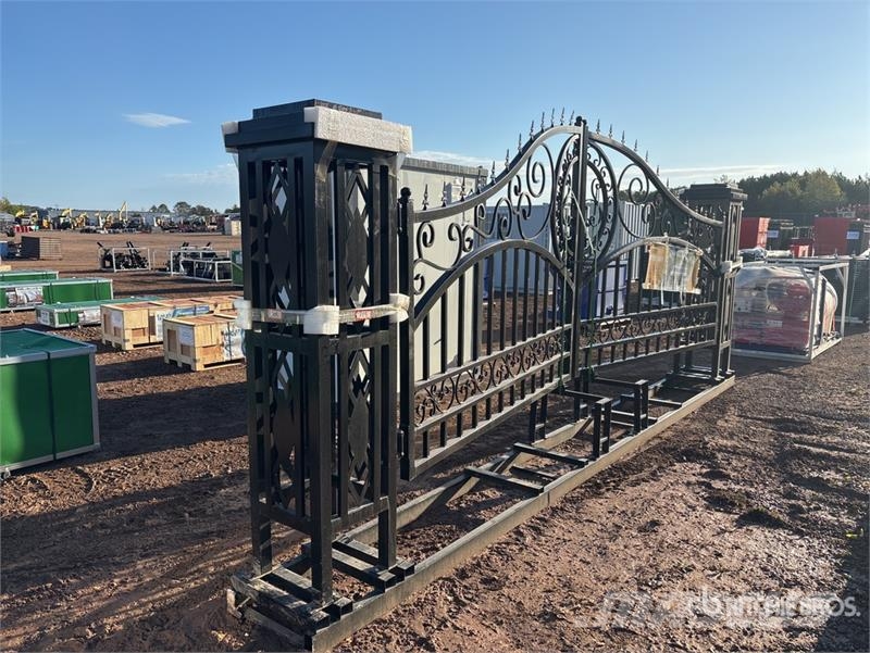 19 ft 1 in x 6 ft 8 in Wrought Iron Bi-Parting Dri Ostale poljoprivredne mašine
