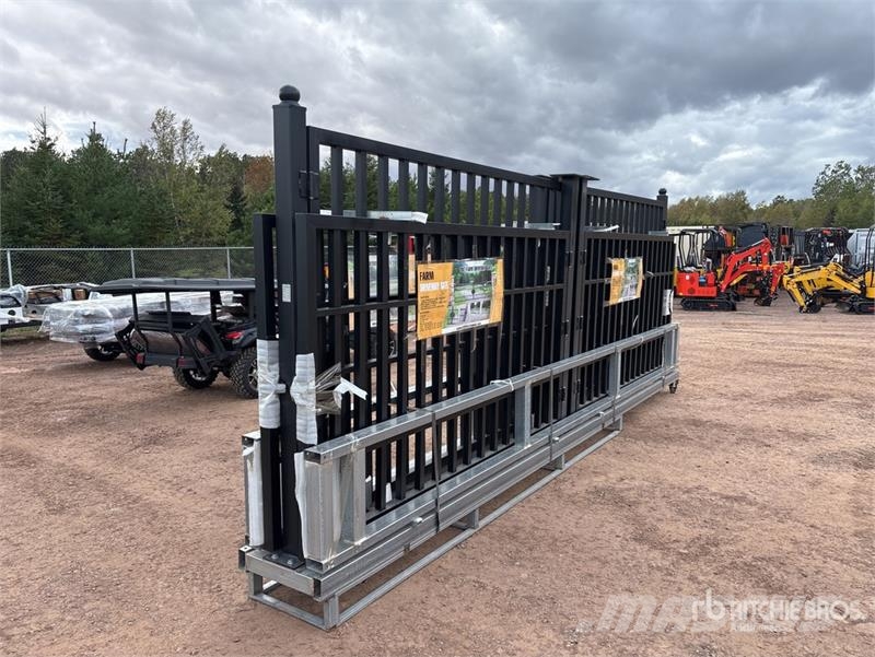 19 ft 5 in x 6 ft 10 in Steel Bi-Parting Driveway Kmetijstvo - drugo