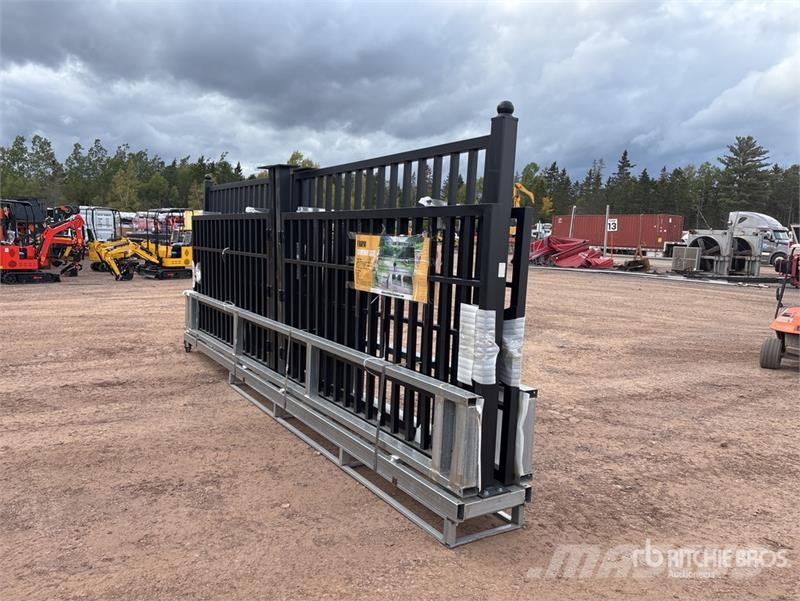 19 ft 5 in x 6 ft 10 in Steel Bi-Parting Driveway Kmetijstvo - drugo
