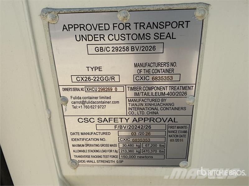 20 ft Standard Multi-Door Storage Container Storage containers