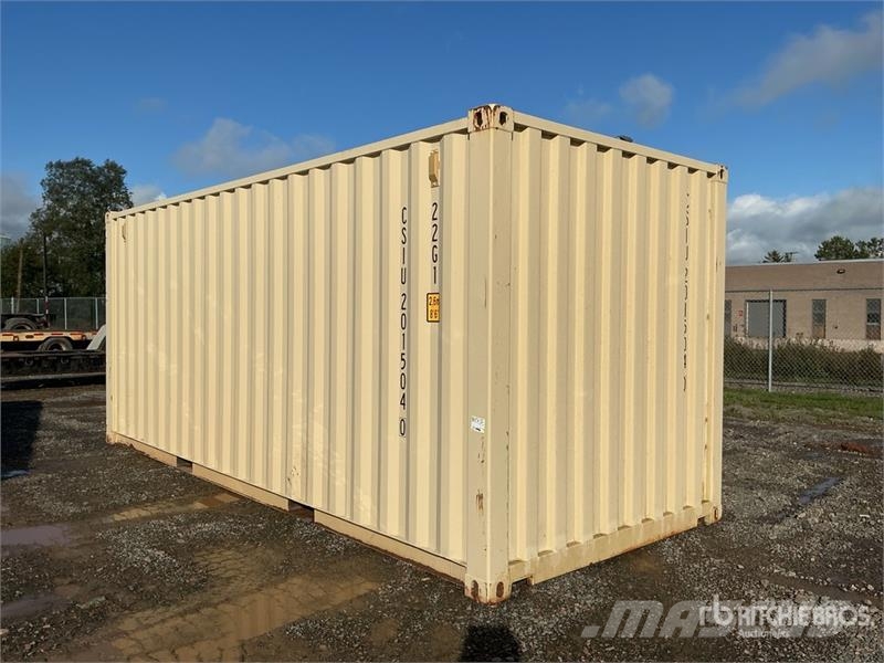 20 ft Standard Storage Container Opbevaringscontainere