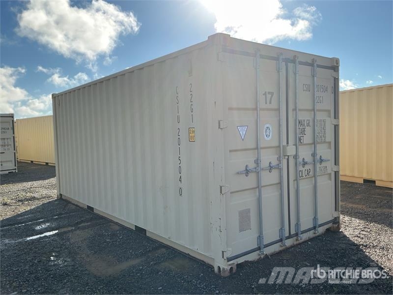 20 ft Standard Storage Container Opbevaringscontainere