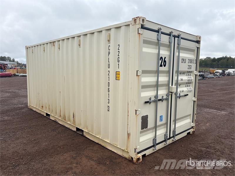 20 ft Standard Storage Container Saugojimo konteineriai