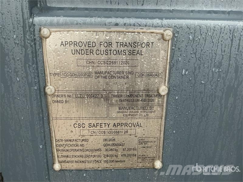 20 ft Storage Container Kontejneri za skladištenje