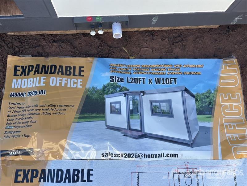 20 ft x 10 ft Portable Mobile Office (Unused) Gradbeništvo - drugo