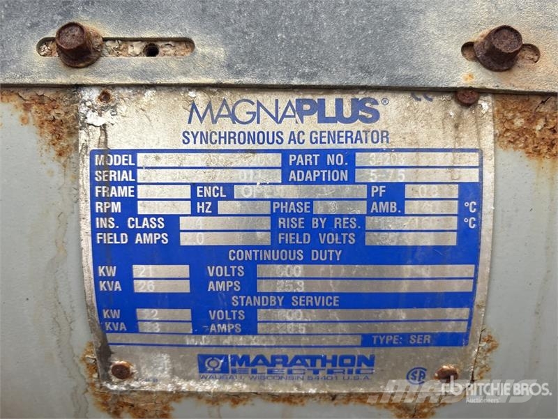 20 kW Skid-Mounted Generator Set Diesel Generatoren