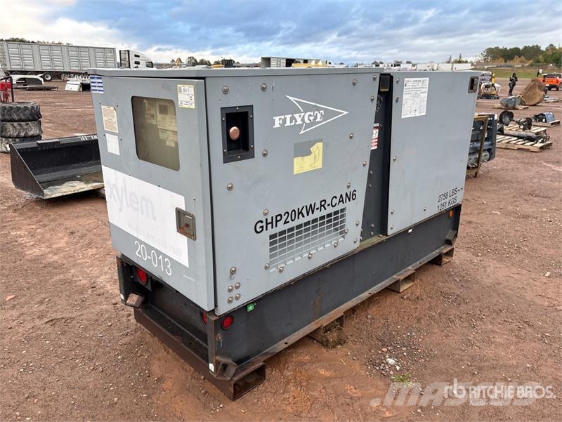 20 kW Skid-Mounted Generator Set Diesel Generatoren