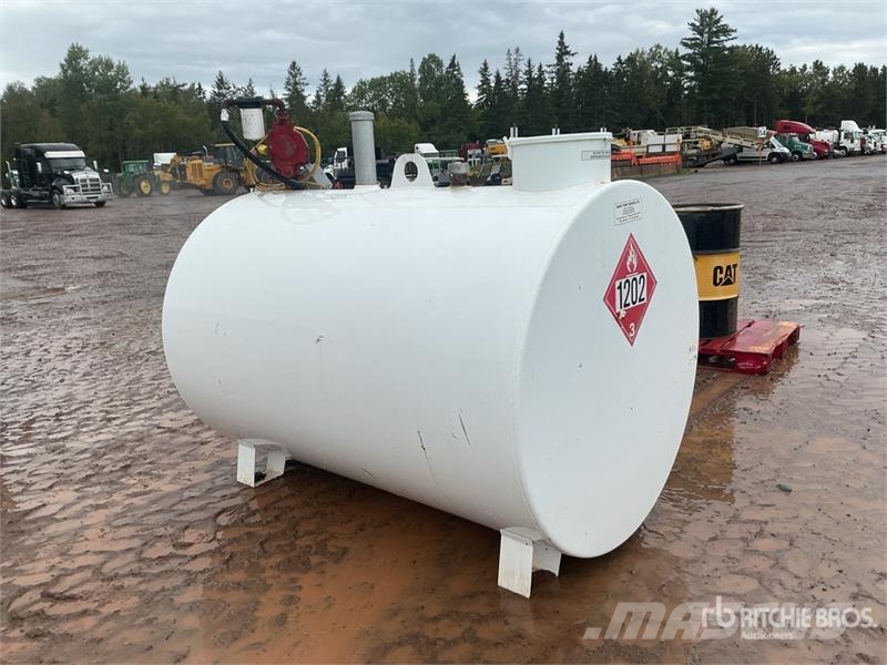 2200 L Skid Mounted Steel Fuel Tank Баки для топлива и присадок