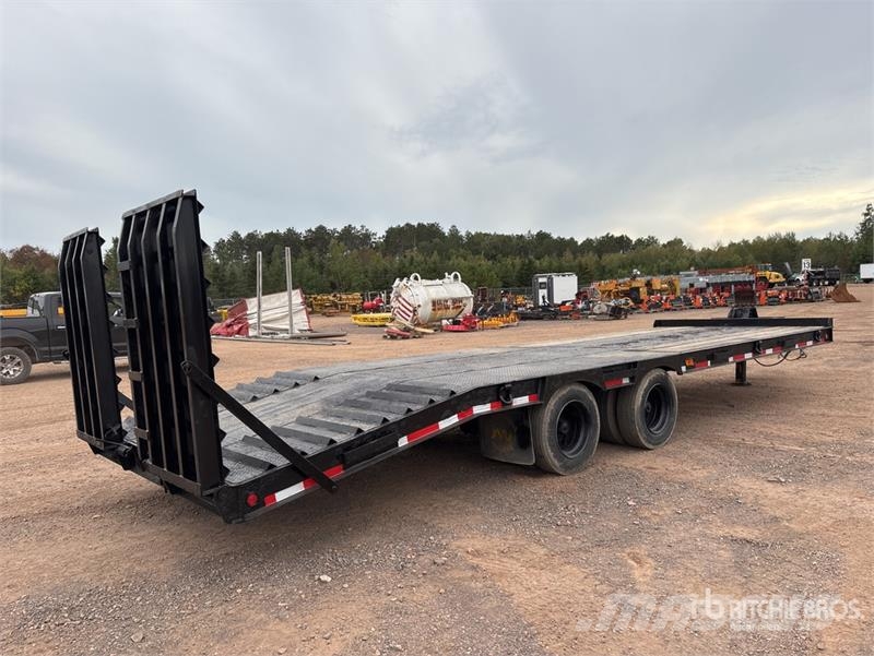28 ft T/A Equipment Trailer Rimorchio per il trasporto di veicoli