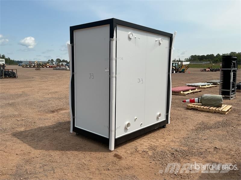 3 ft 2 in x 4 ft 2 Person Double Portable Toilet ( Drugi deli