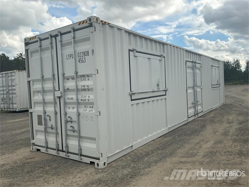  40 ft High Cube Multi-Door Storage Container Varastokontit