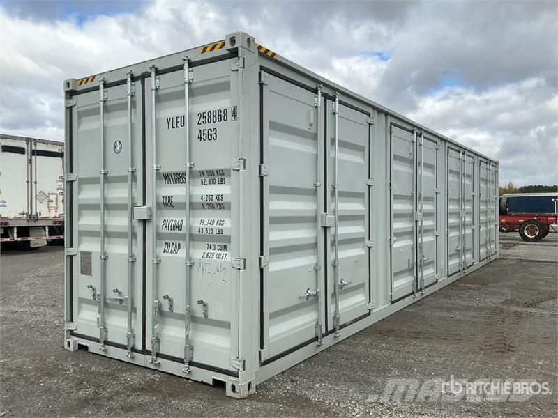 40 ft High Cube Multi-Door Storage Container Container per immagazzinare