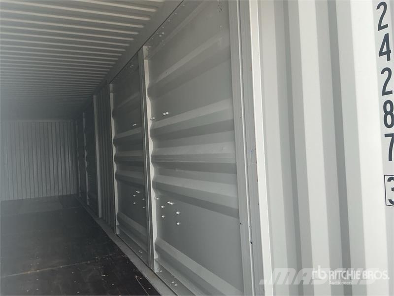 40 ft High Cube Multi-Door Storage Container Varastokontit