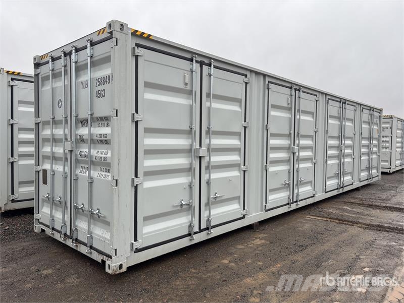  40 ft High Cube Multi-Door Storage Container 贮藏箱
