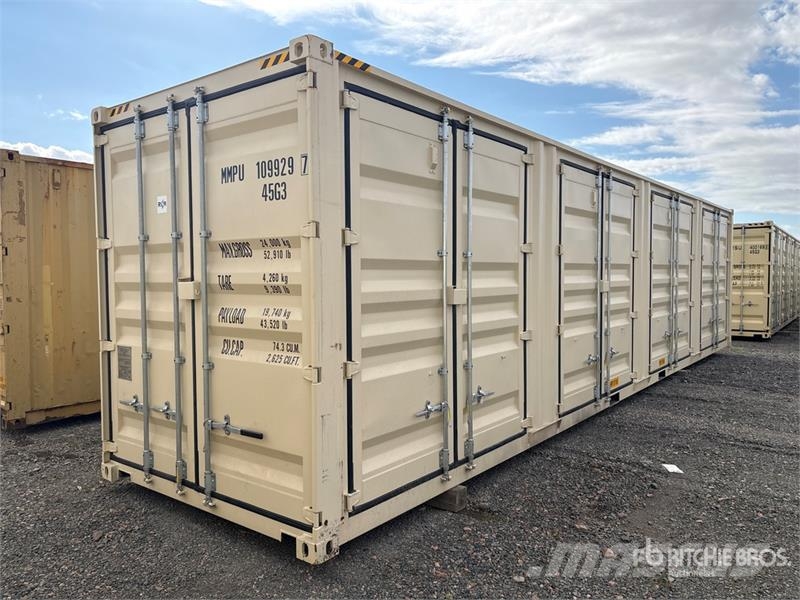 40 ft High Cube Multi-Door Storage Container Kontenery magazynowe