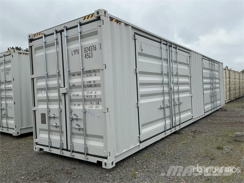 40 ft High Cube Multi-Door Storage Container Varastokontit