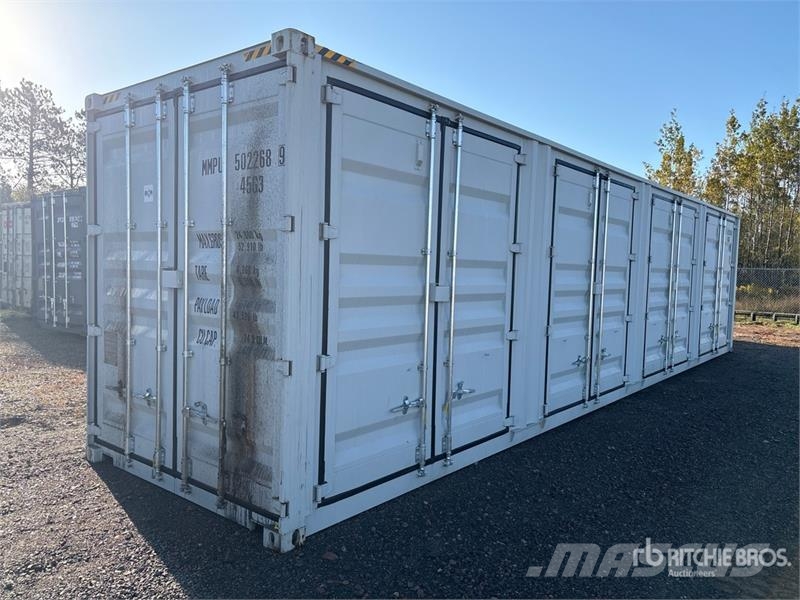 40 ft High Cube Multi-Door Storage Container Contentores de armazenamento