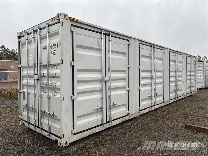 40 ft High Cube Multi-Door Storage Container Förrådscontainers