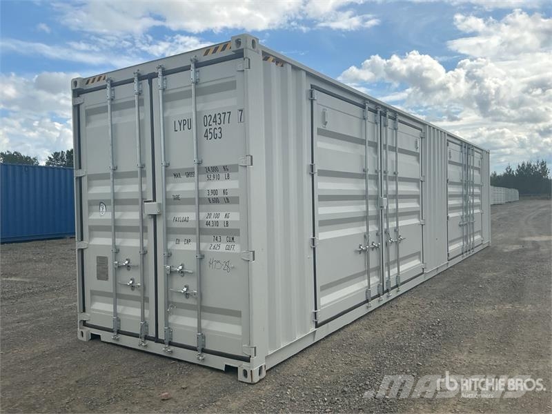  40 ft High Cube Multi-Door Storage Container Varastokontit