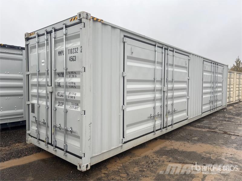 40 ft High Cube Multi-Door Storage Container Raktárkonténerek
