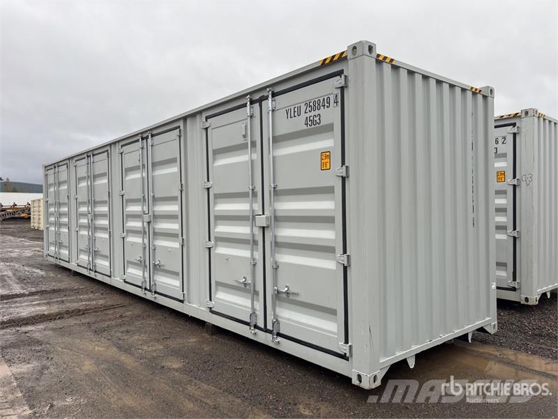  40 ft High Cube Multi-Door Storage Container 贮藏箱