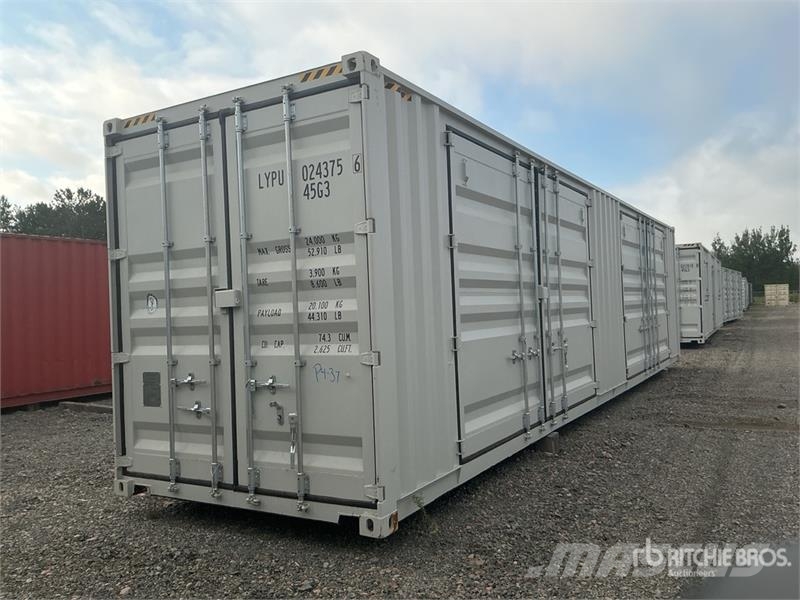  40 ft High Cube Multi-Door Storage Container Varastokontit