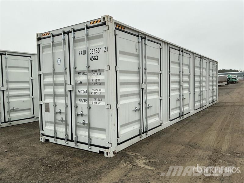 40 ft High Cube Multi-Door Storage Container Kontenery magazynowe