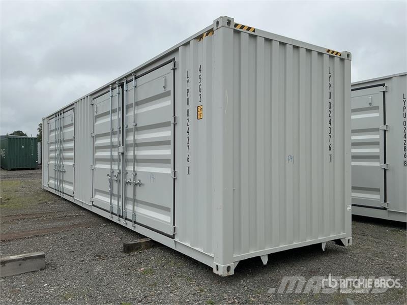 40 ft High Cube Multi-Door Storage Container Varastokontit