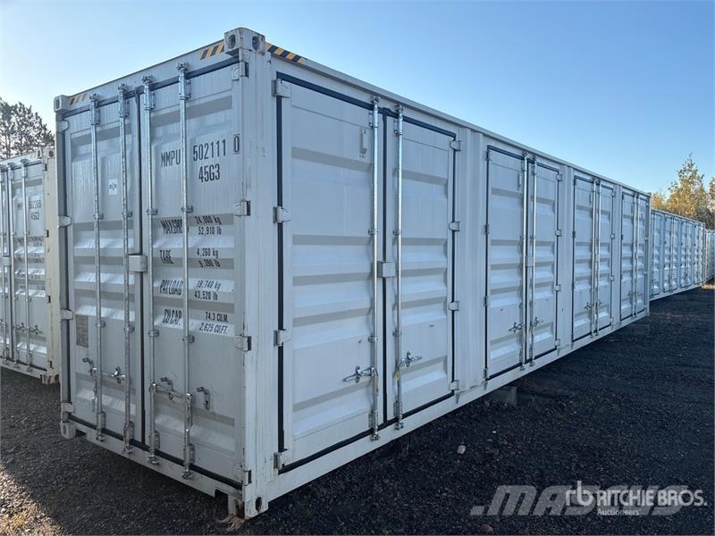 40 ft High Cube Multi-Door Storage Container Kontejneri za skladištenje