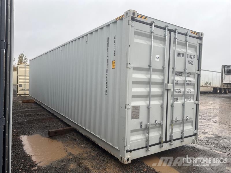 40 ft High Cube Multi-Door Storage Container Raktárkonténerek