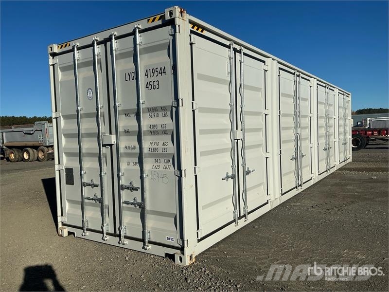 40 ft High Cube Multi-Door Storage Container Lagerbehälter