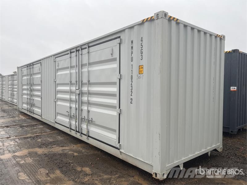 40 ft High Cube Multi-Door Storage Container Raktárkonténerek