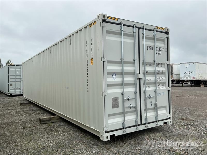 40 ft High Cube Multi-Door Storage Container Varastokontit
