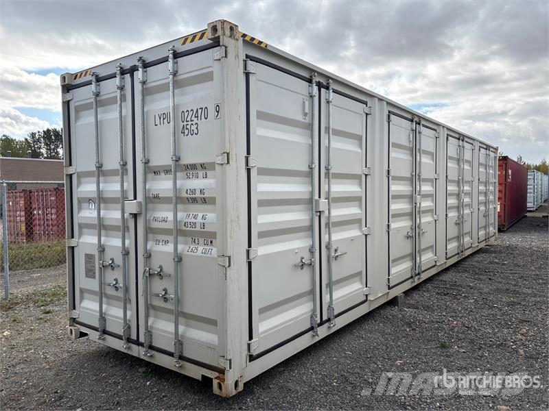  40 ft High Cube Multi-Door Storage Container Контейнеры для хранения