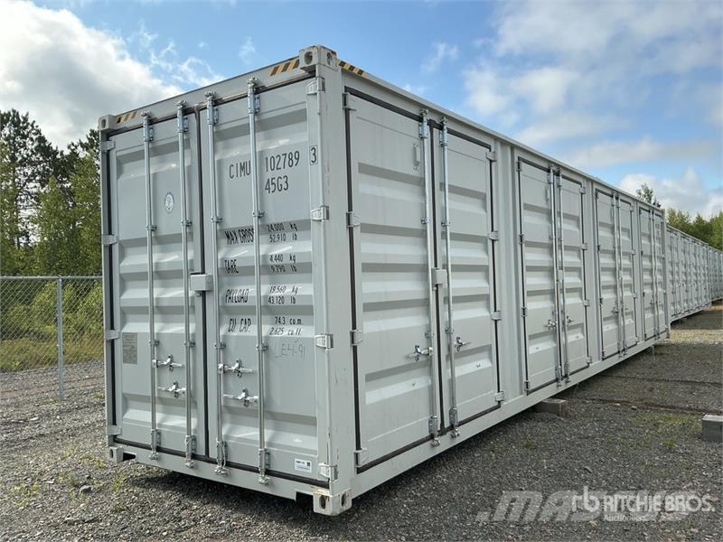40 ft High Cube Multi-Door Storage Container Storage containers