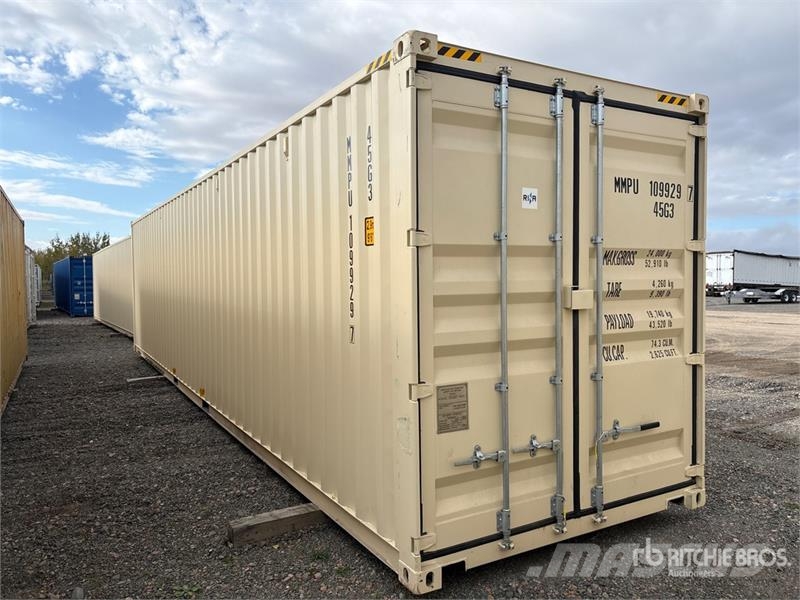 40 ft High Cube Storage Container Raktárkonténerek