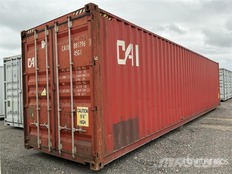 40 ft High Cube Storage Container Storage containers