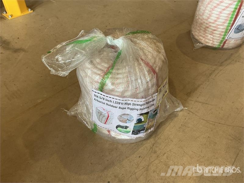 5/8 in x 328 ft High Strength Polyester Arborist O Drugi deli