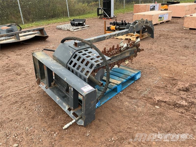 56 In depth Skid Steer Trencher Grabenfräse