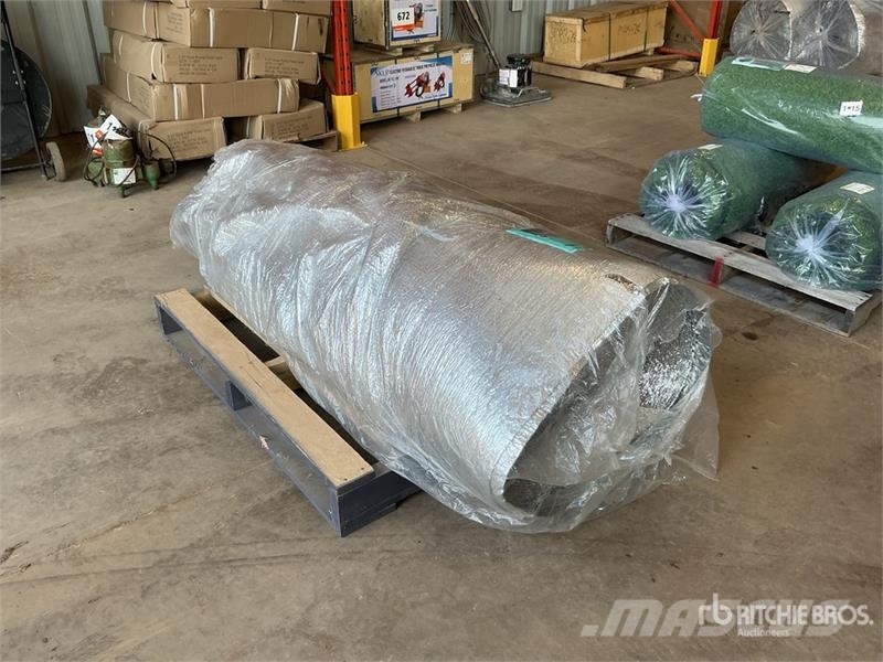 6.6 ft x 164 ft Bubble Aluminum Foil Reflective In Lyftblock, vinschar och materialhissar