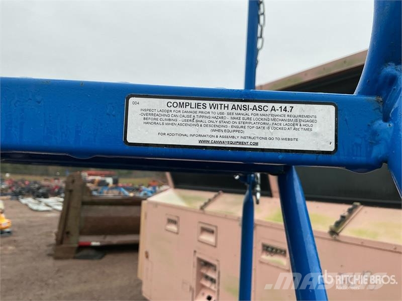  6 ft Rolling Ladder Iekrāvēji un platformas