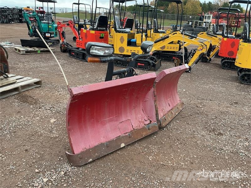  7 ft 6 in Power-V Snow Plow - Fits Truck Lumiaurat