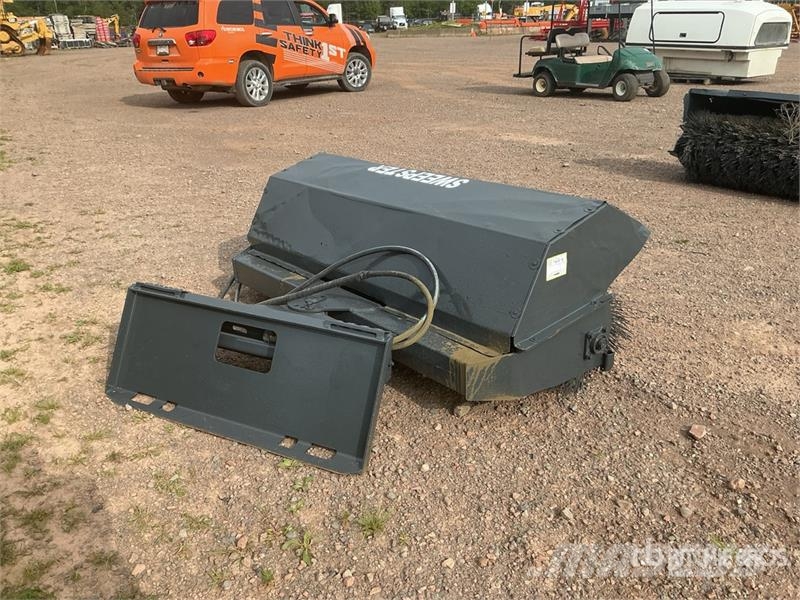 71 in Angle Skid Steer Broom Brushes