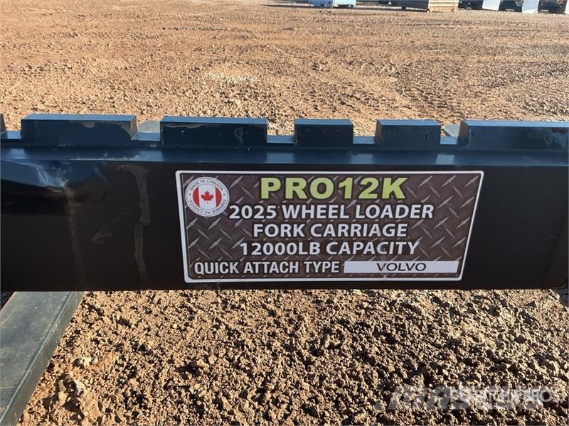 72 in 11400 lb Q/C Wheel Loader Forks شوكات