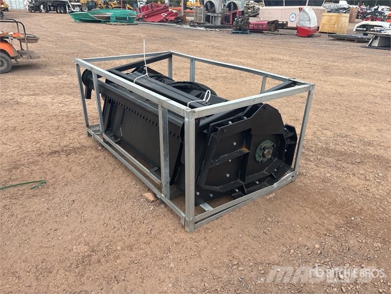  72 in Skid Steer Mulcher (Unused) ماكينات تقطيع أخشاب الحراجة