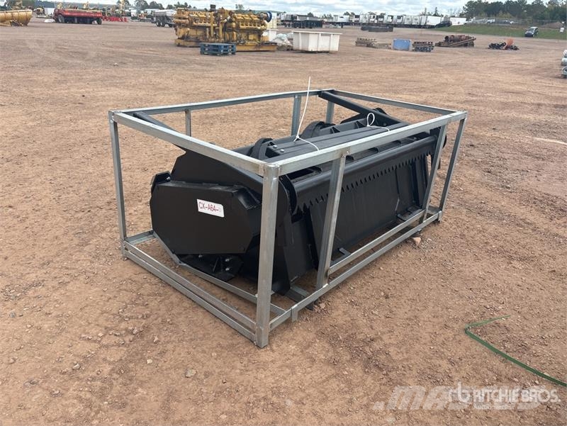  72 in Skid Steer Mulcher (Unused) ماكينات تقطيع أخشاب الحراجة