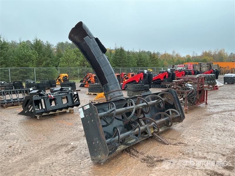  8 ft 7 in 3-Point Snow Blower - Fits Tractor Lumefreesid